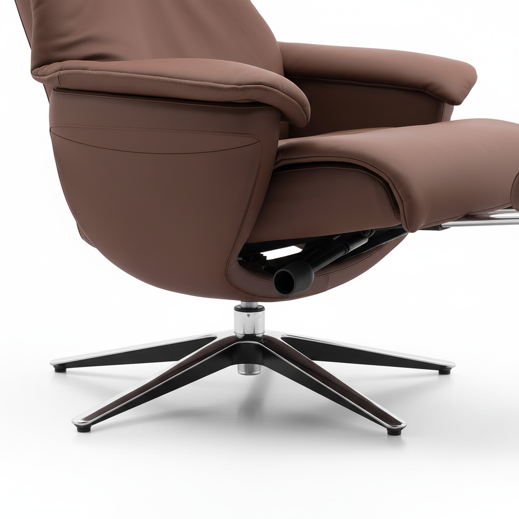 铝合金五星脚细节